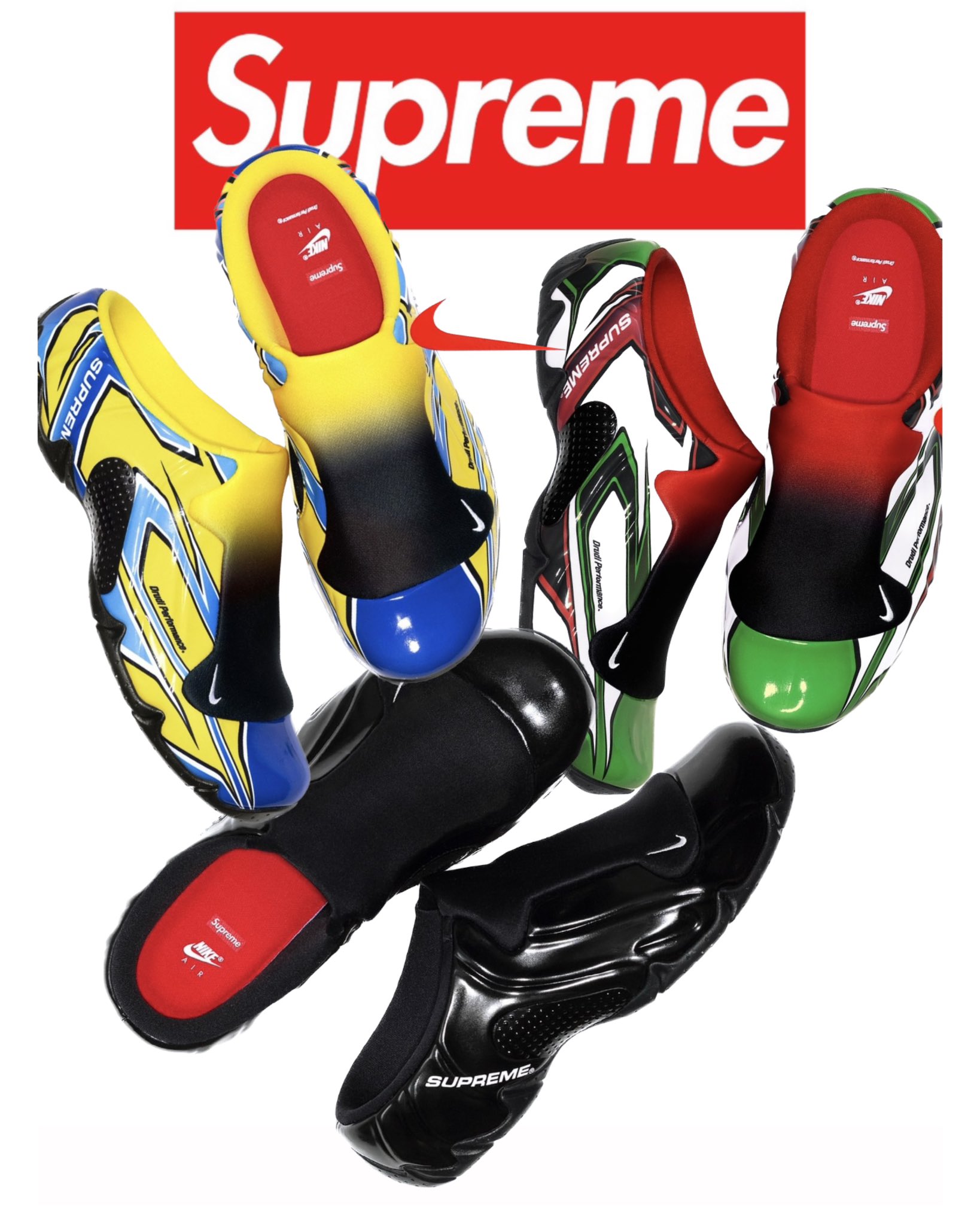 Supreme × NIKE CLOGPOSITE SP が今週発売予定