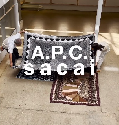 sacai × A.P.C. の新作コラボアイテムが発表 | Yakkun StreetFashion Media