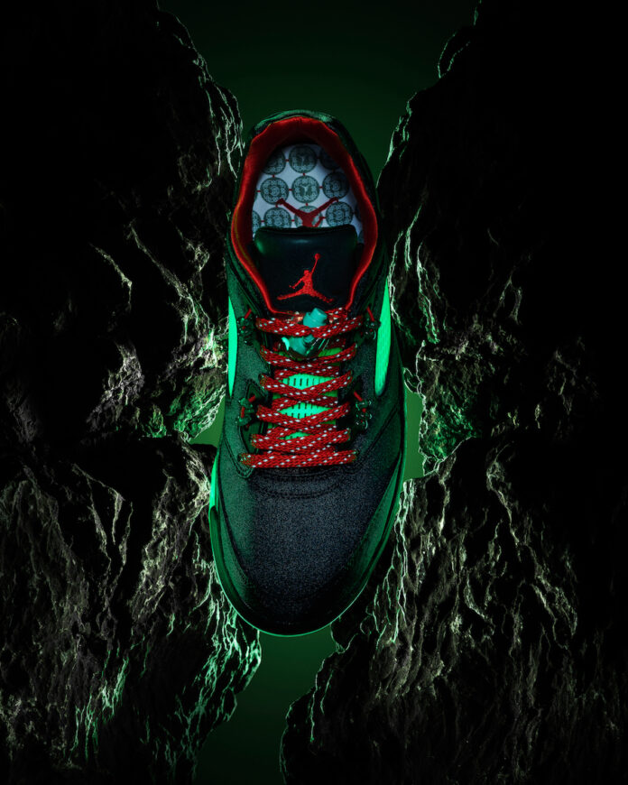 CLOT × NIKE の AIR JORDAN 5 LOW “Jade” が発売