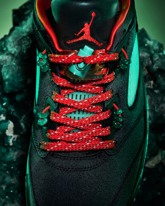 CLOT × NIKE の AIR JORDAN 5 LOW “Jade” が発売