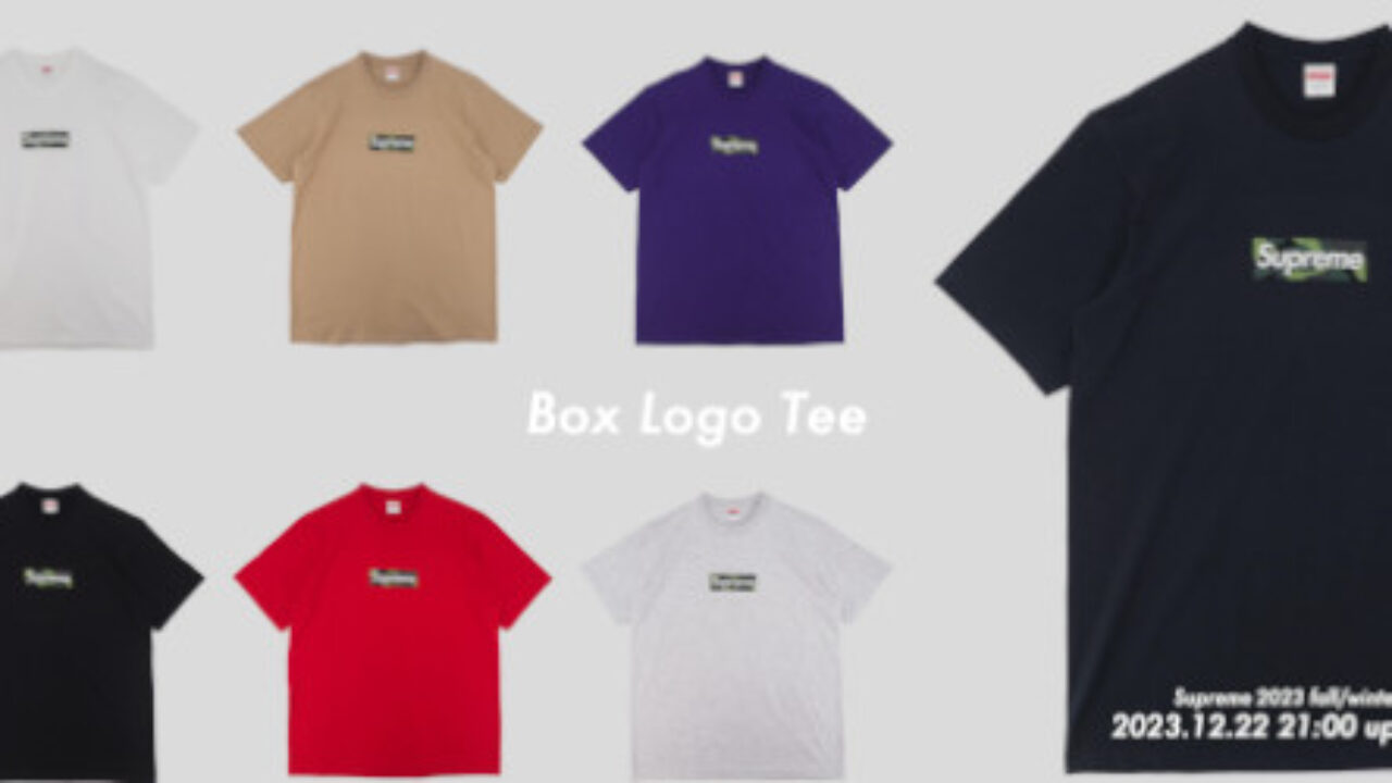 UG.SHAFT が Supreme Box Logo Tシャツ 2023 を12月22日(金)発売 - Yakkun StreetFashion  Media