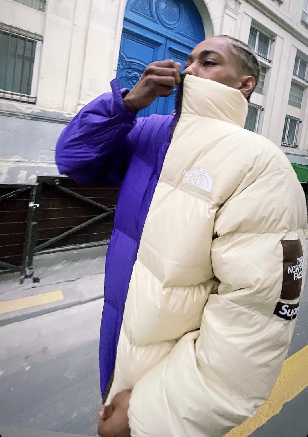Supreme × THE NORTH FACE 2024年スプリングコラボコレクションの着用 ...