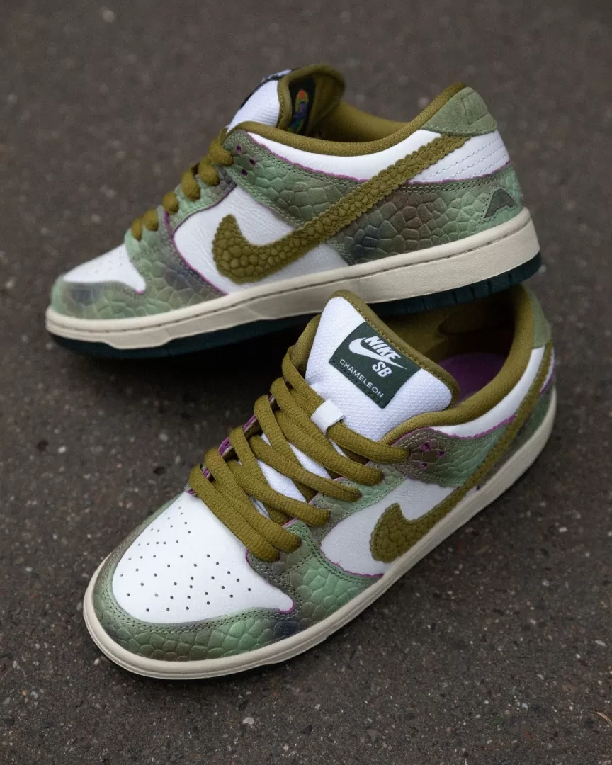 Alexis Sablone × NIKE SB DUNK LOW PRO QS “Chameleon” の国内WEB抽選が開始