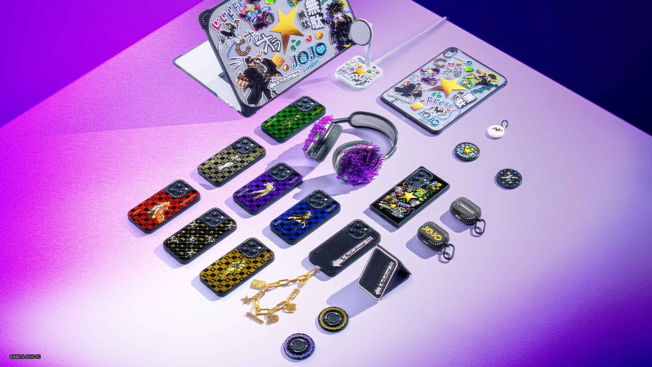 CASETiFY × ジョジョの奇妙な冒険 による初コラボコレクションが5月29日(水)発売