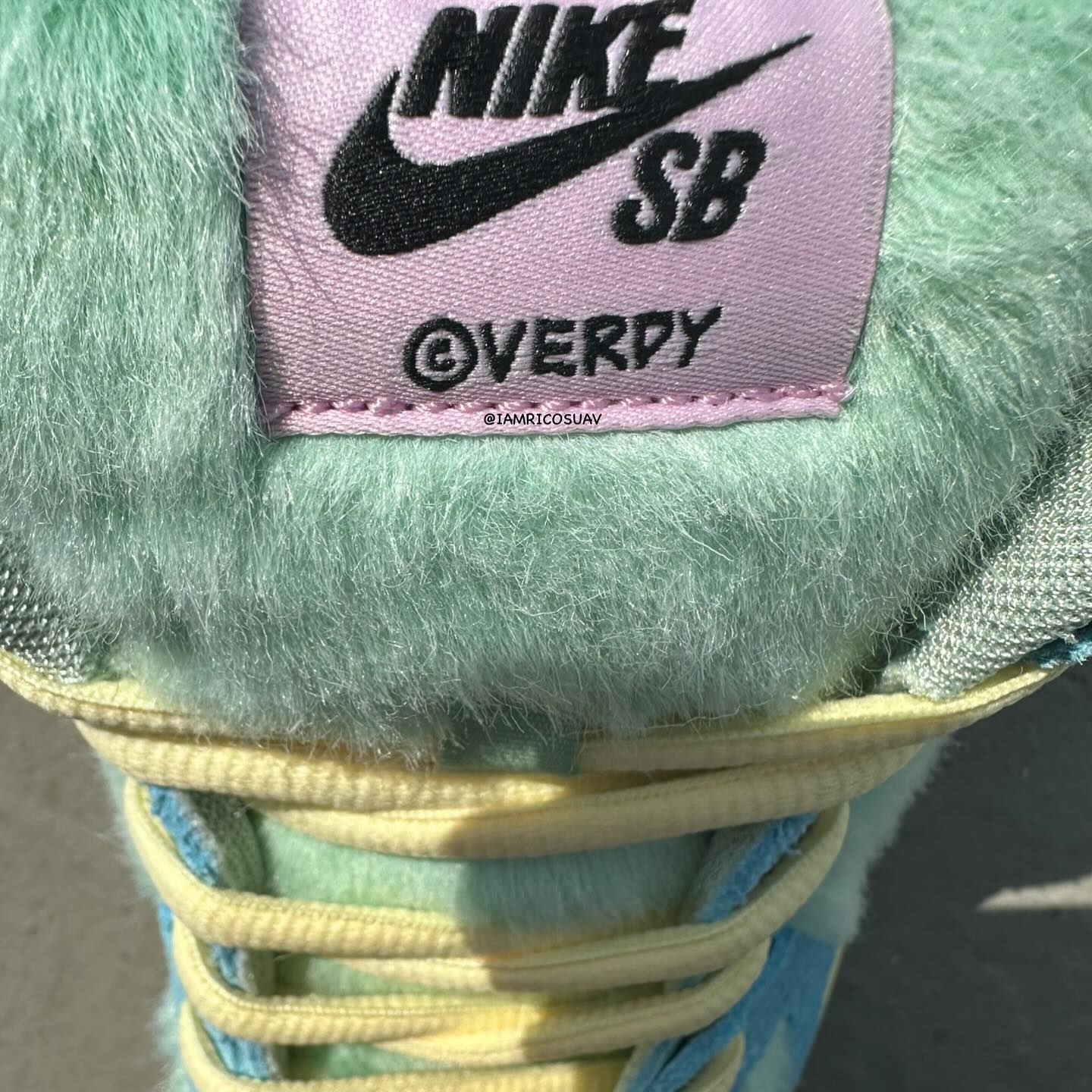 VERDY × NIKE SB DUNK LOW “VISTY” のディテール画像が公開