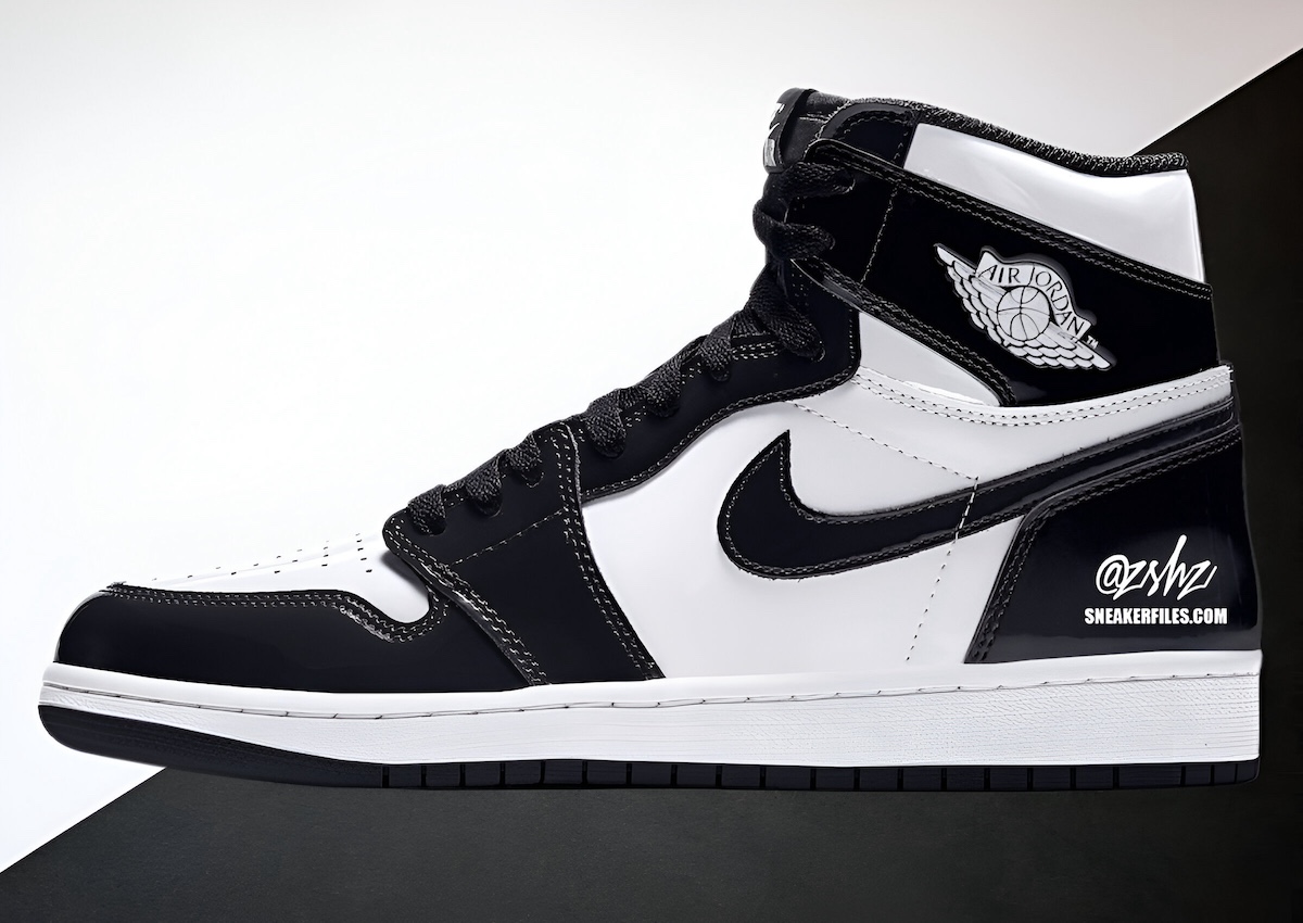 NIKE AIR JORDAN 1 RETRO HIGH OG PATENT “BLACK/WHITE” 2025年春発売予定