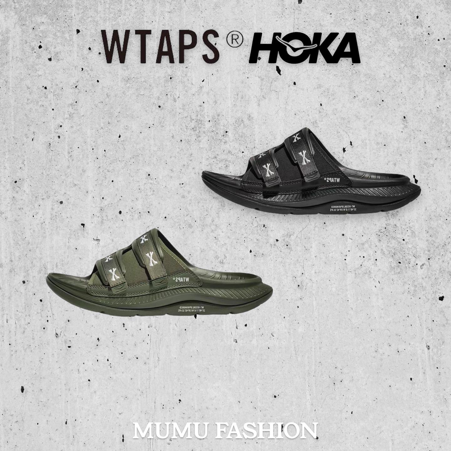 WTAPS®︎ と HOKA® がコラボか