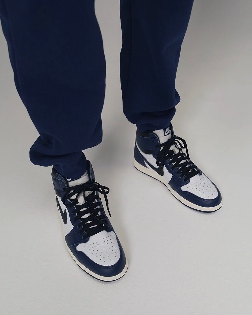 NIKE AIR JORDAN 1 RETRO HIGH OG “MIDNIGHT NAVY” のオフィシャルルックが公開