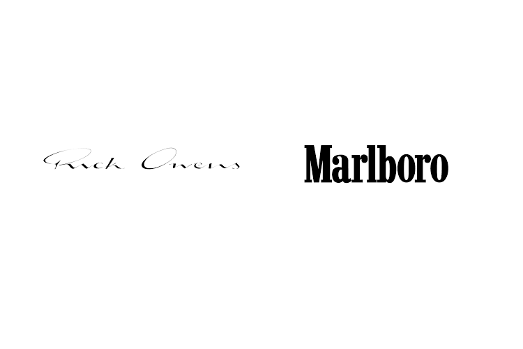 Rick Owens × MARLBORO が公開