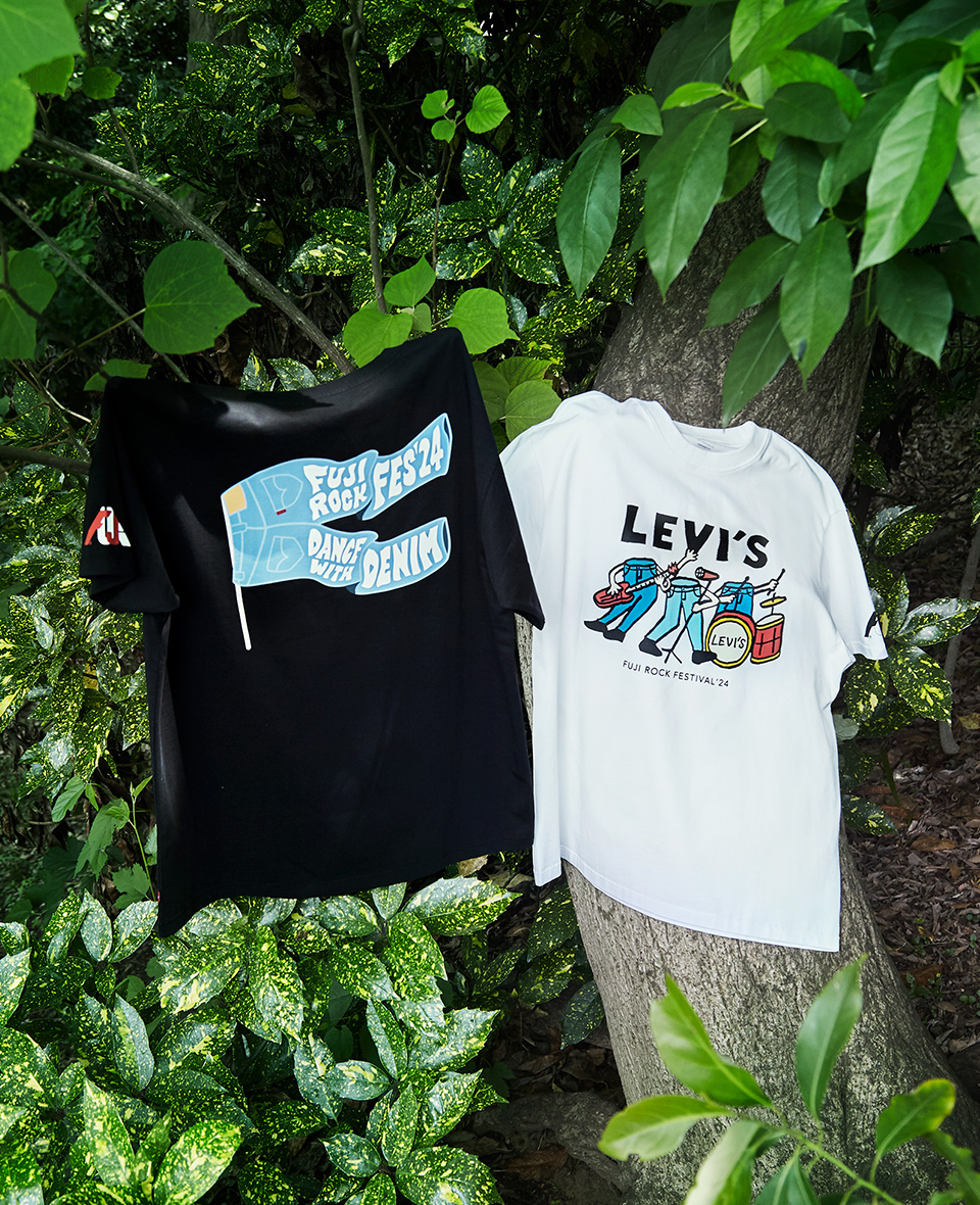 Levi’s® × FUJI ROCK FESTIVAL ’24 が発売