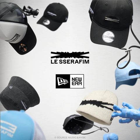 New era® × LE SSERAFIM のコラボコレクションが登場