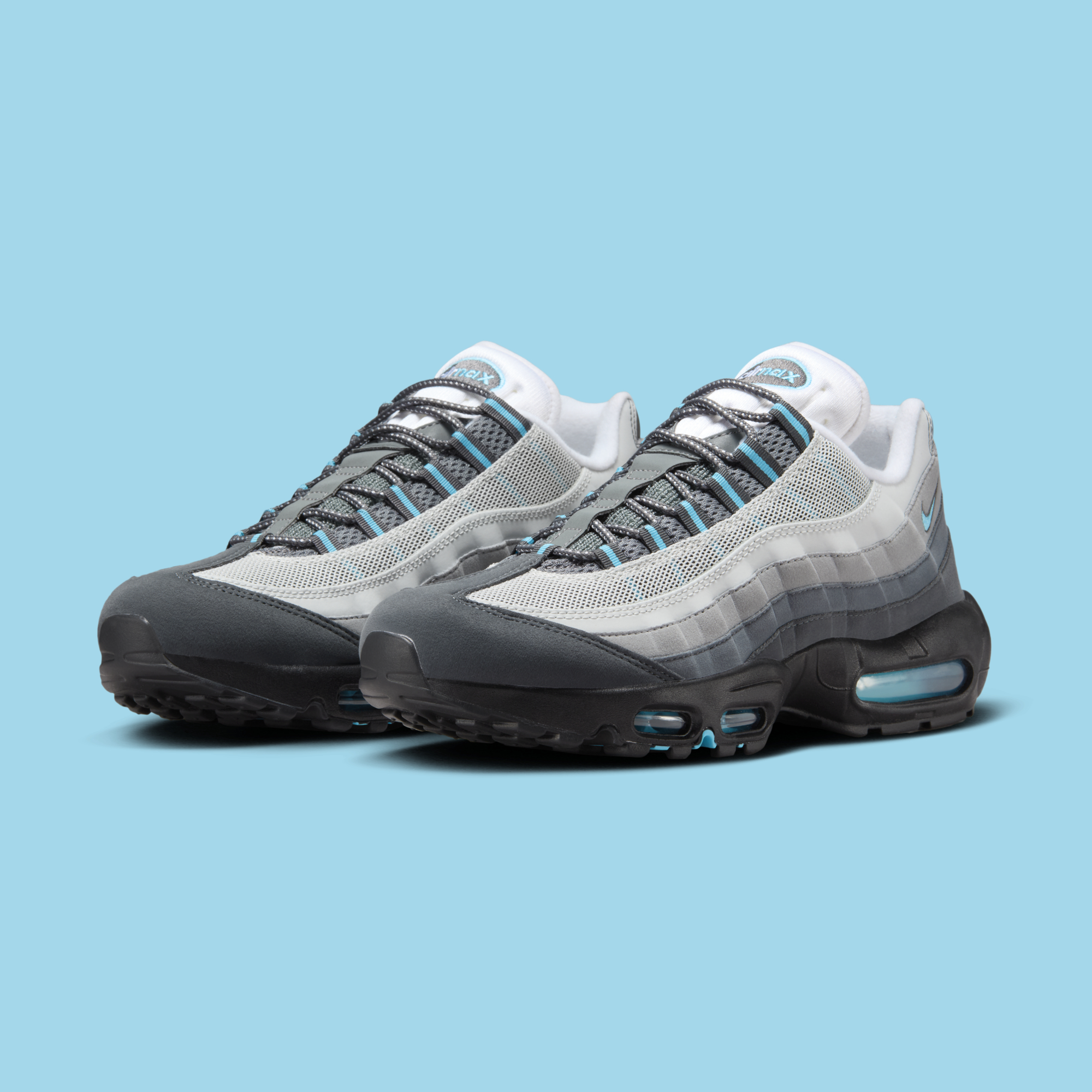 NIKE AIR MAX 95 "Iron Grey/Baltic Blue" のオフィシャル画像が公開 