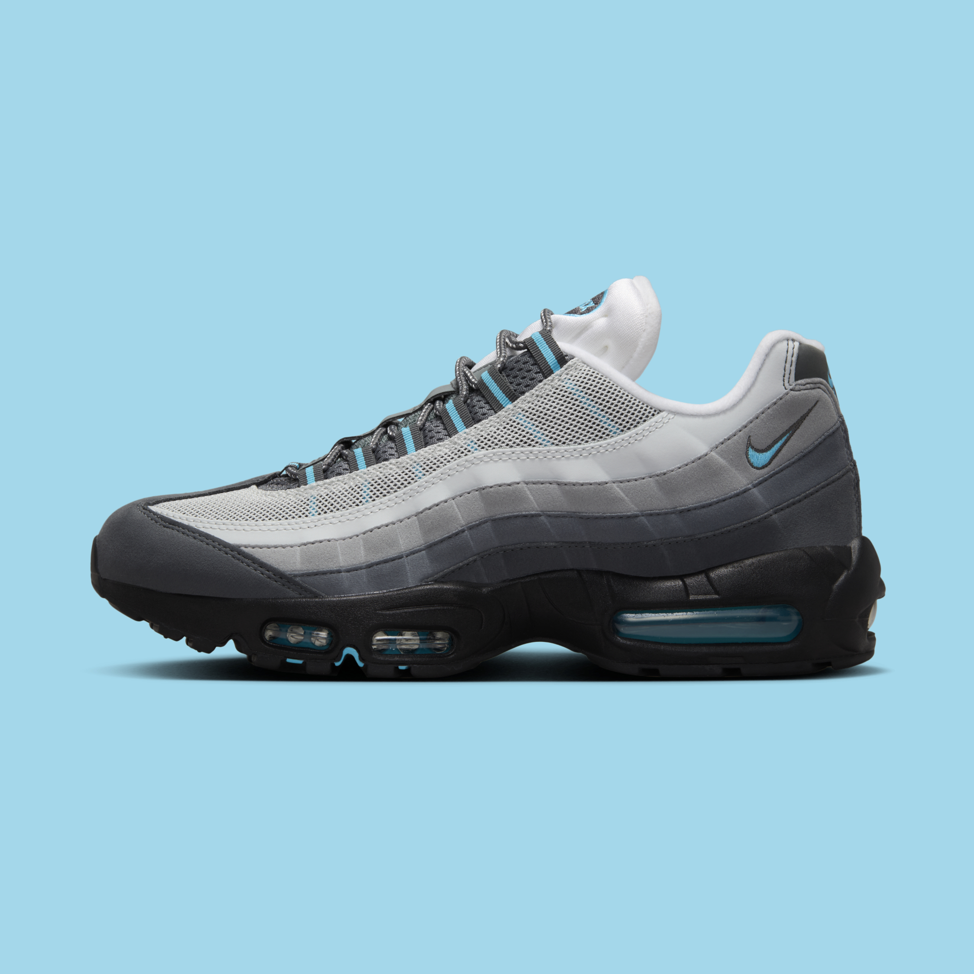 NIKE AIR MAX 95 "Iron Grey/Baltic Blue" のオフィシャル画像が公開 