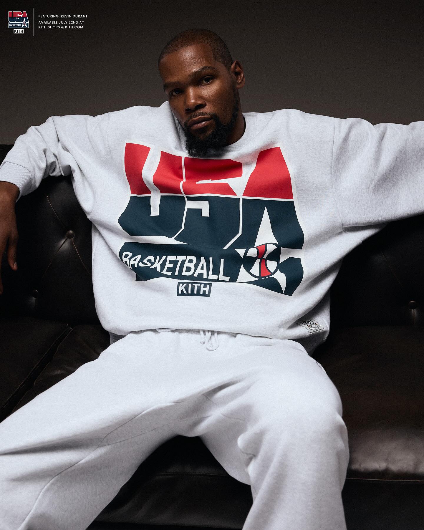 KITH の新作カプセルコレクション “Kith for USA Basketball” が登場