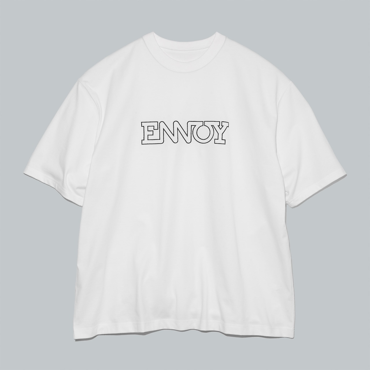 ENNOY が ELECTRIC LOGO EMB T-SHIRT のWEB抽選を開始