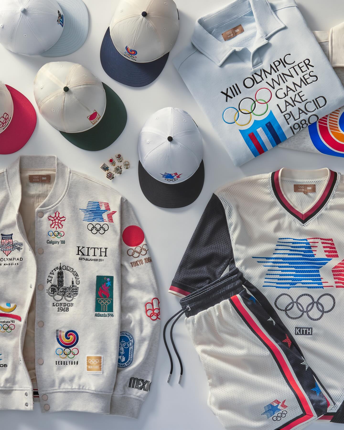 KITH の新作カプセルコレクション “Kith for Olympics Heritage” が登場