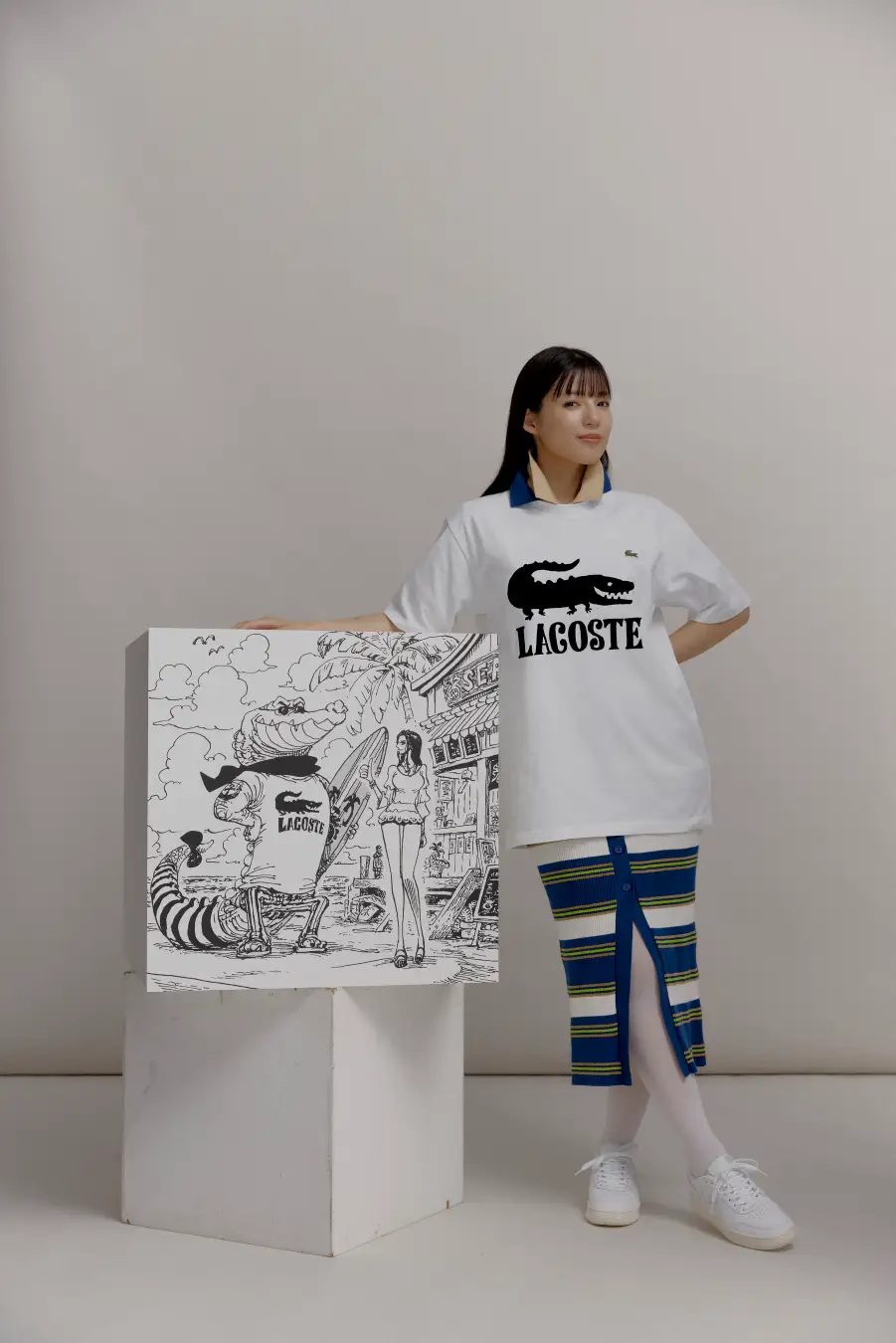 LACOSTE と ワンピース がコラボ