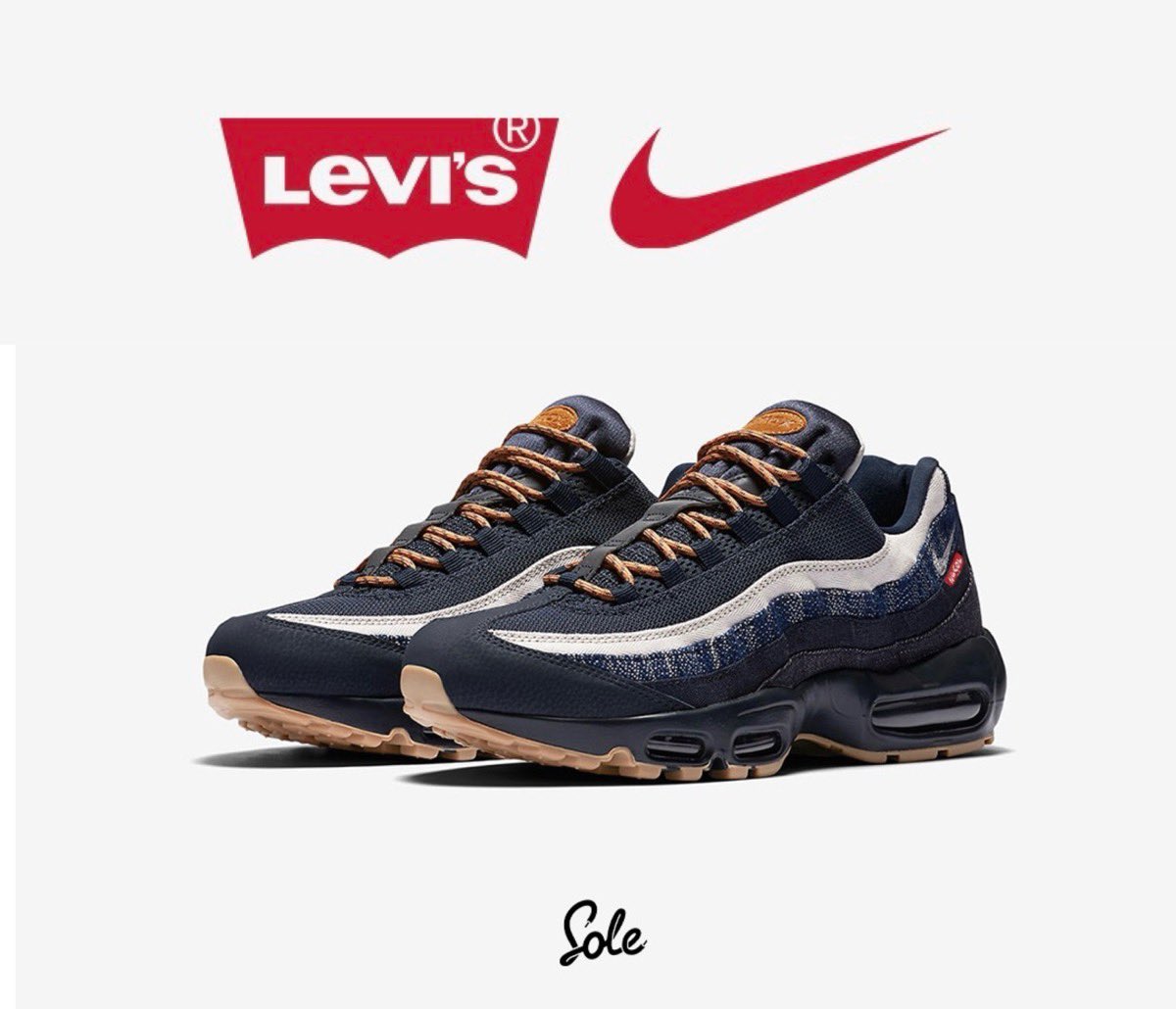 Levi’s® × NIKE AIR MAX 95 のリリース情報が浮上