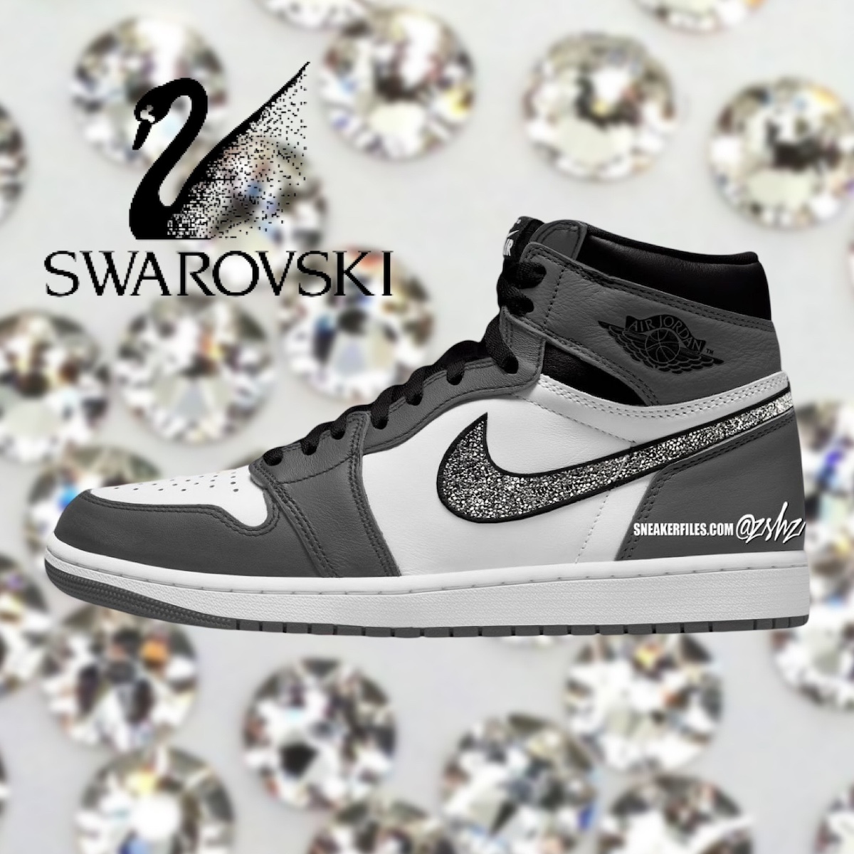 Swarovski × NIKE AIR JORDAN 1 の販売情報がリーク