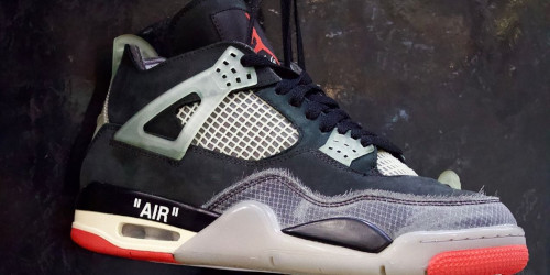 Off-White™ × NIKE AIR JORDAN 4 “BRED” の新画像が公開