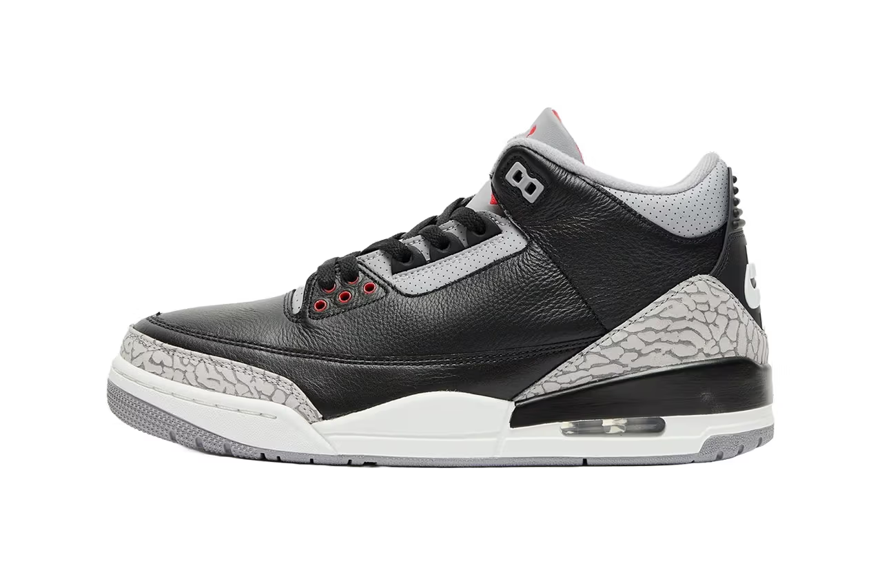 NIKE AIR JORDAN 3 OG “Black Cement” の復刻情報がリーク