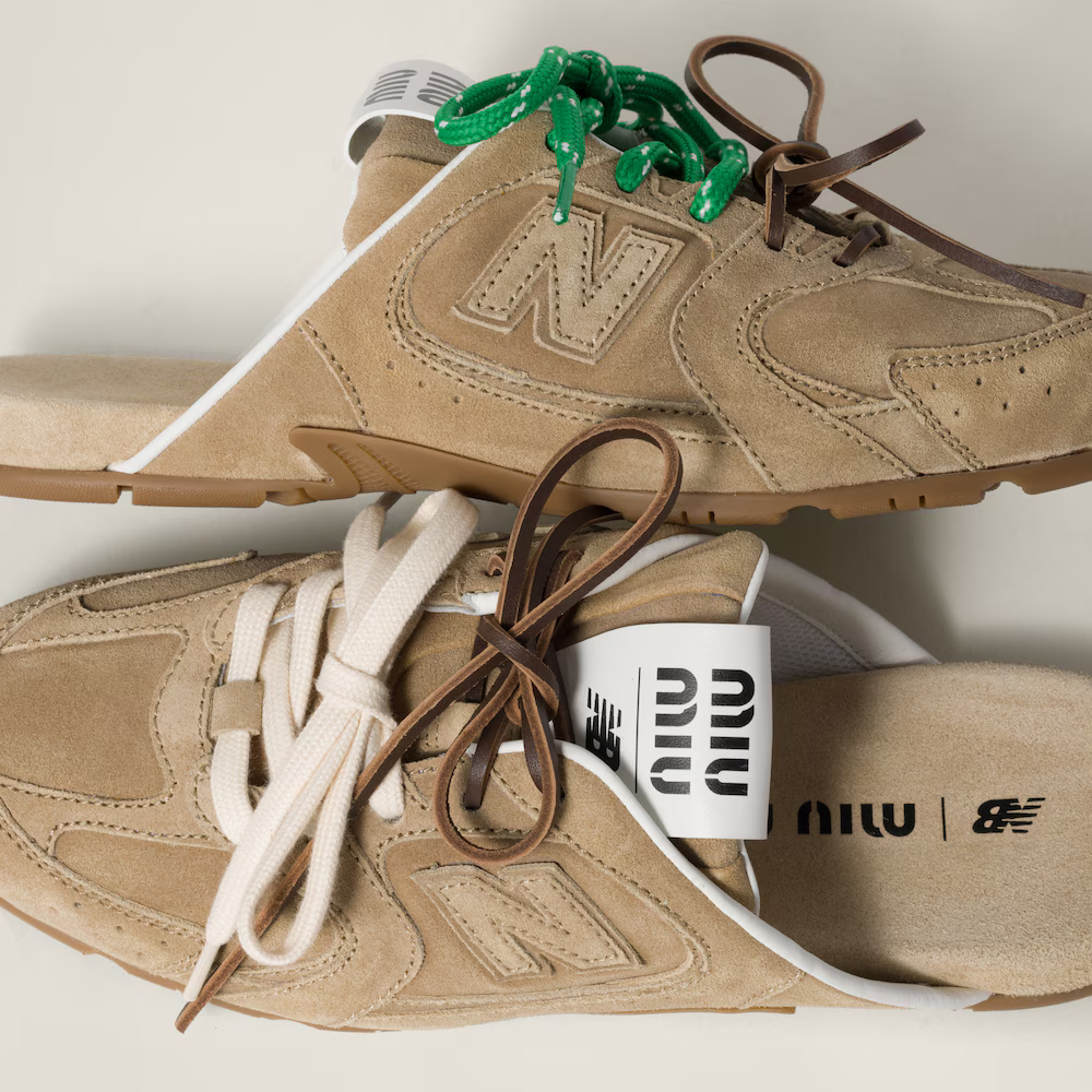 MIU MIU × New Balance 530 SL ミュールが発売