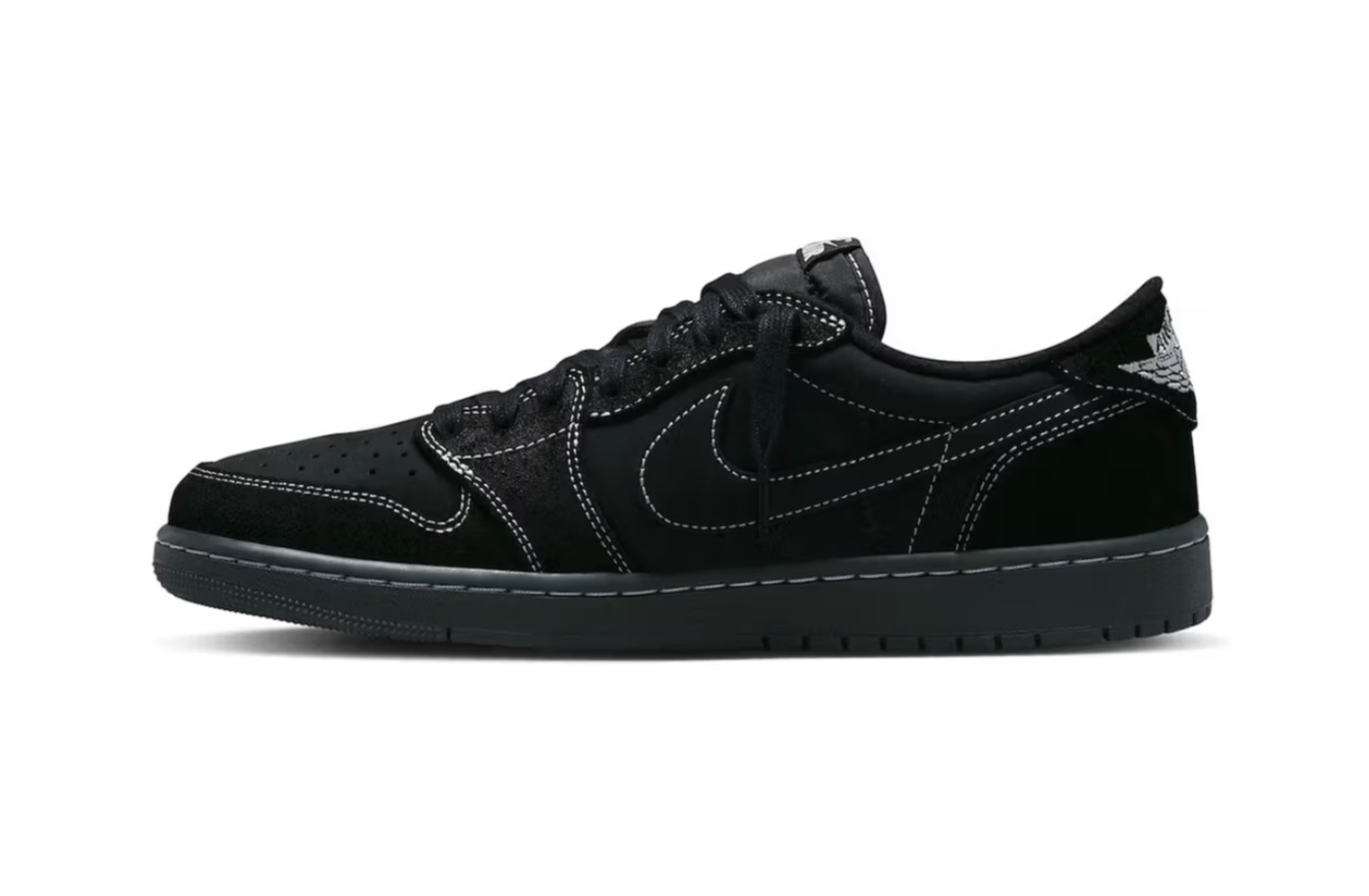 ケビンデュラント が Travis Scott × NIKE AIR JORDAN 1 LOW "Black Phantom" を着用(?)