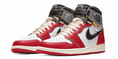 UNION × NIKE AIR JORDAN 1 "Varsity Red/Shadow Grey" のモックアップが公開