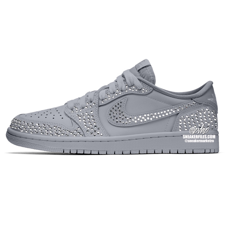 Swarovski × NIKE AIR JORDAN 1 LOW が約15万円で発売予定