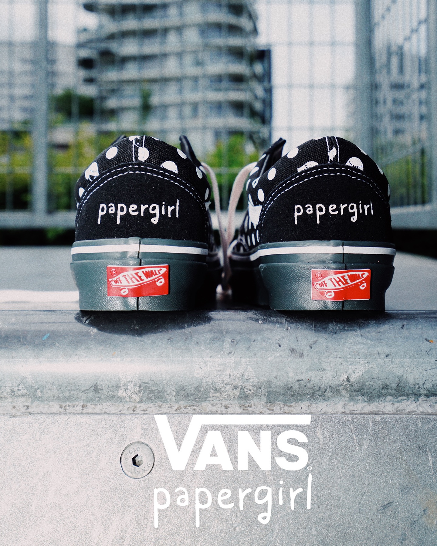 papergirl × VANS のコラボ OLD SKOOL が登場