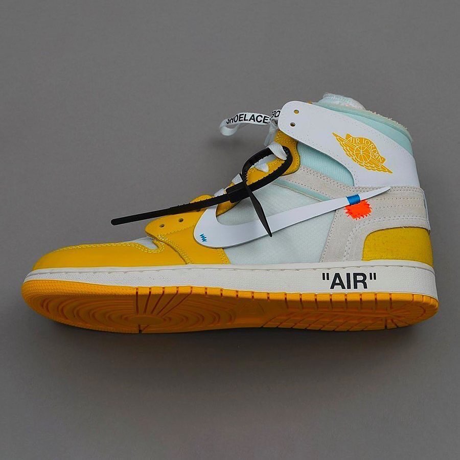 Off-White™ × NIKE AIR JORDAN 1 HIGH OG “Canary Yellow” の販売情報が再浮上