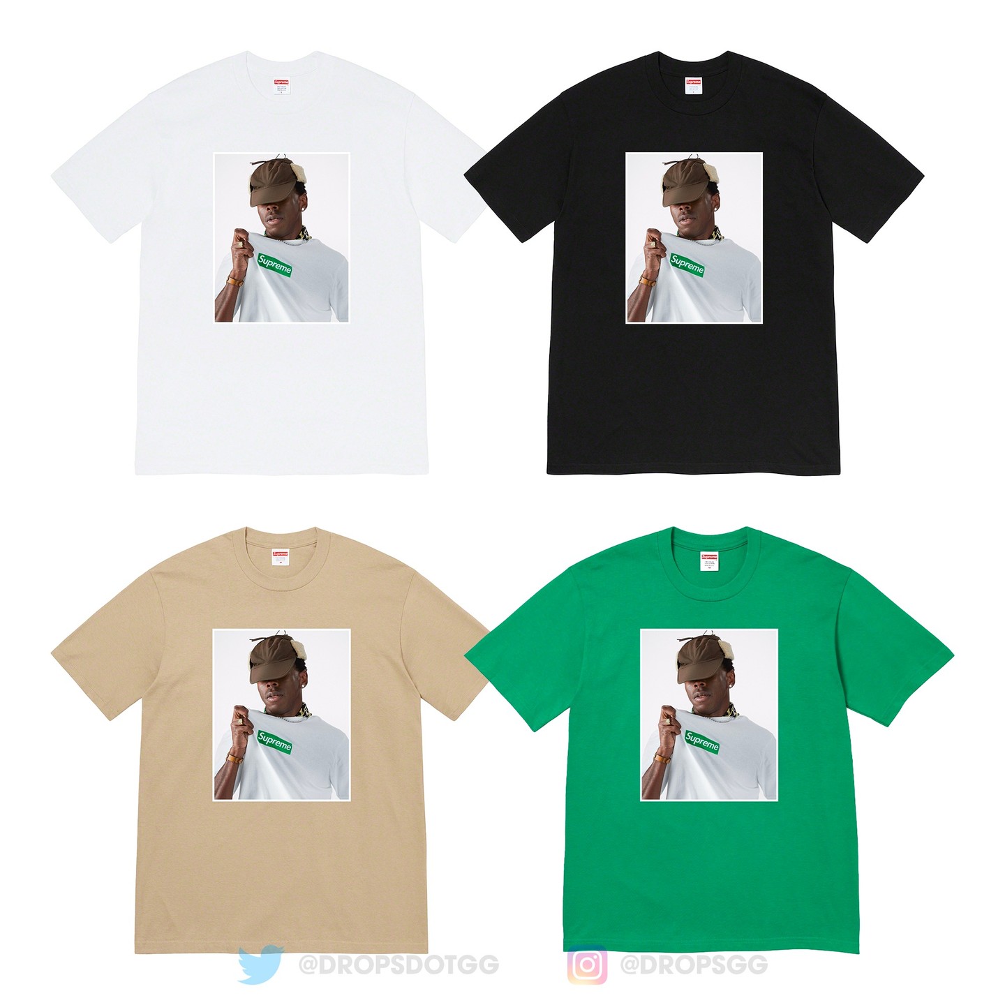 Supreme × Tyler, The Creator のフォトTが来週発売予定