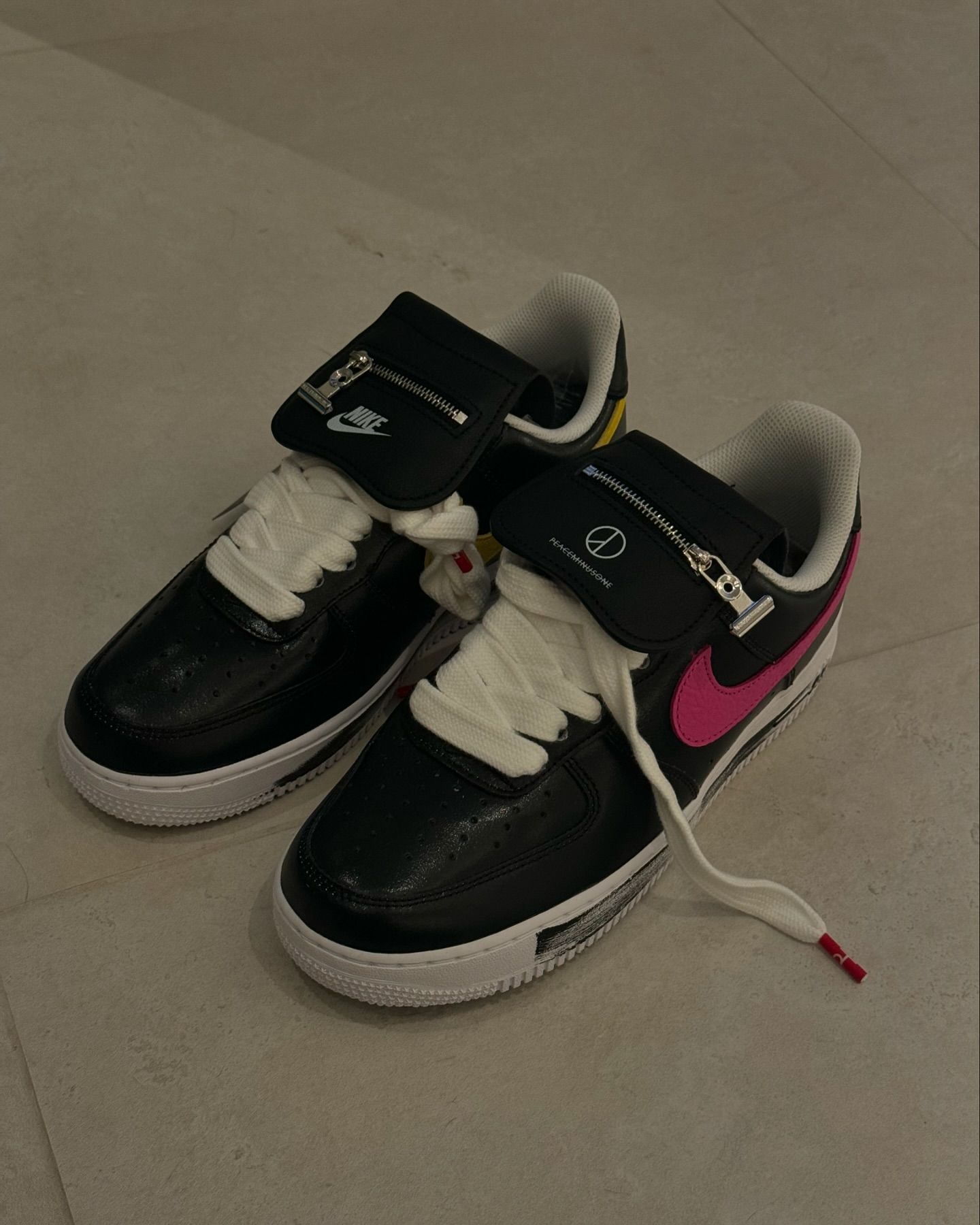 PEACEMINUSONE × NIKE AIR FORCE 1 “Para-noise 3.0” のF&Fモデルが公開