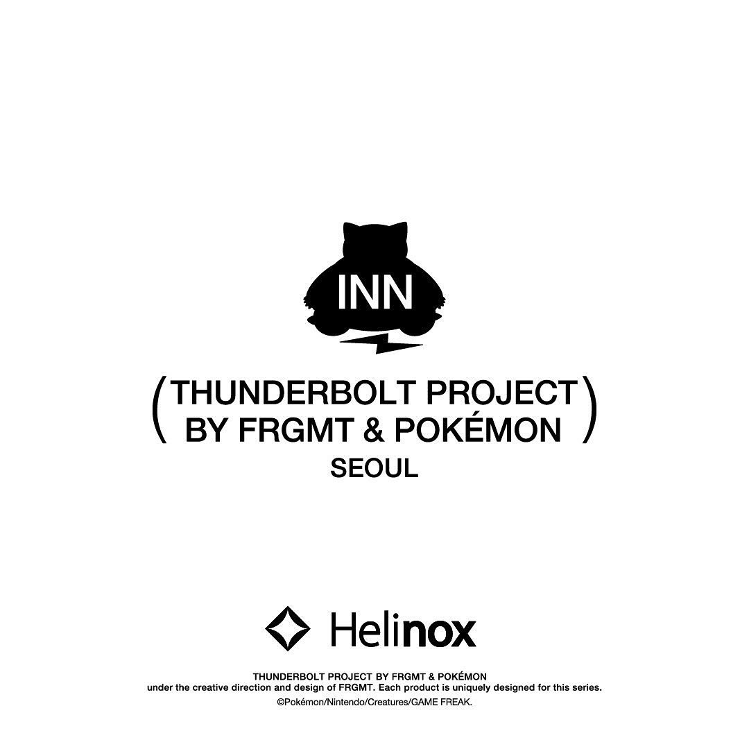 藤原 ヒロシ × ポケモン の INN THUNDERBOLT PROJECT BY FRGMT & POKÉMON が韓国で初開催