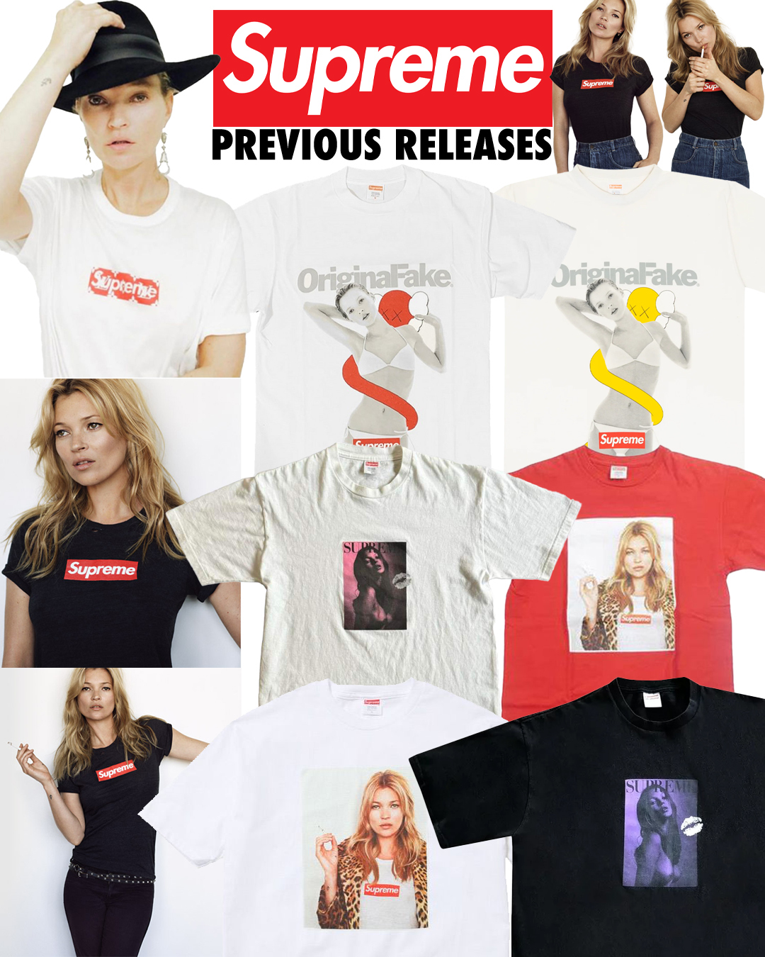 Supreme × Kate Moss の2024年秋冬コラボが登場予定