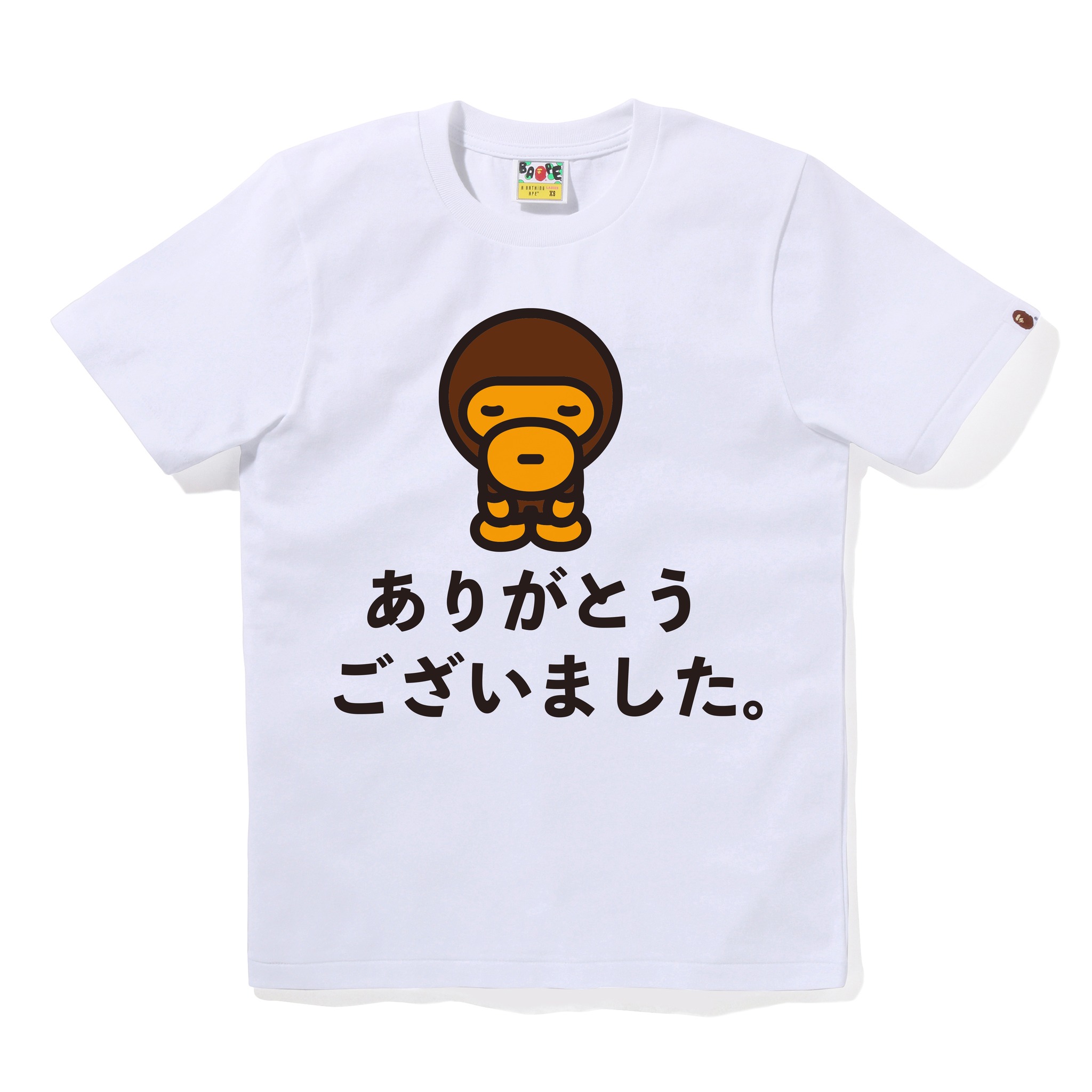 BAPE® より「ありがとうございました。」Tシャツが登場