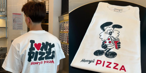 VERDY のピザショップ Henry’s PIZZA から新作Tシャツが発売