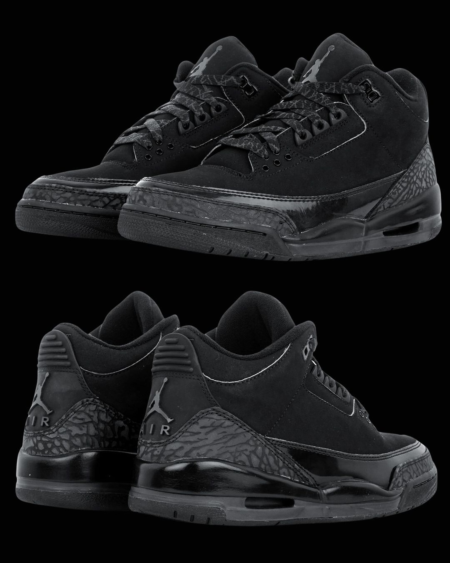 NIKE AIR JORDAN 3 “BLACK CAT” の発売日が公開