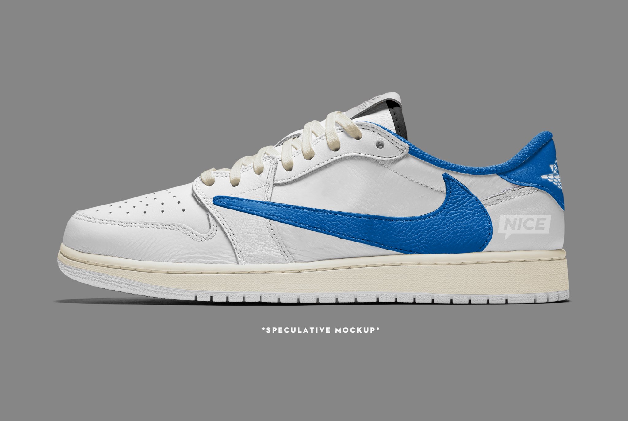 Travis Scott × fragment design × NIKE AIR JORDAN 1 LOW の詳細情報がリーク