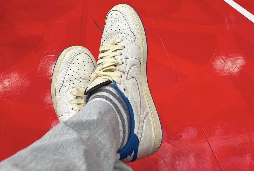 Travis Scott × fragment design × NIKE AIR JORDAN 1 LOW の第2弾カラーが登場か