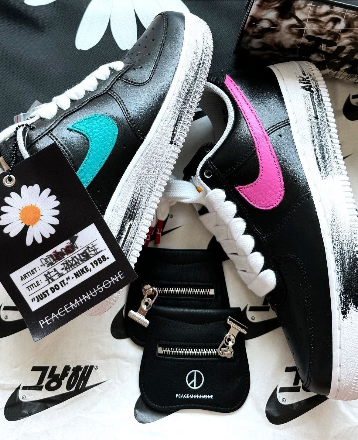 PEACEMINUSONE × NIKE AIR FORCE 1 “Para-noise 3.0” の発売日が公開