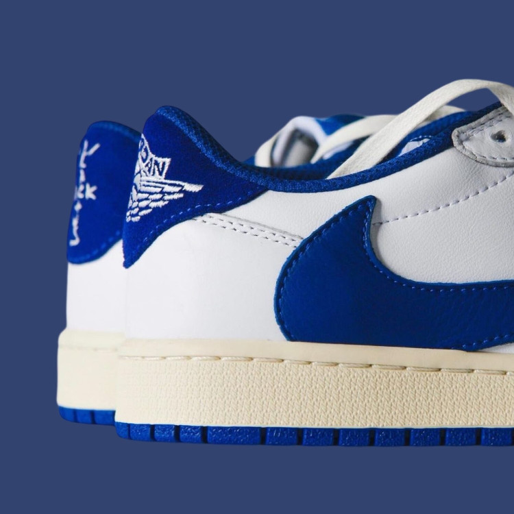 Travis Scott × fragment design × NIKE AIR JORDAN 1 LOW の新画像が公開