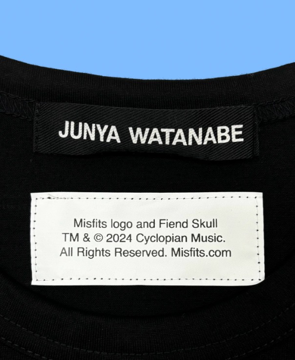 JUNYA WATANABE × MISFITS のコラボTが登場