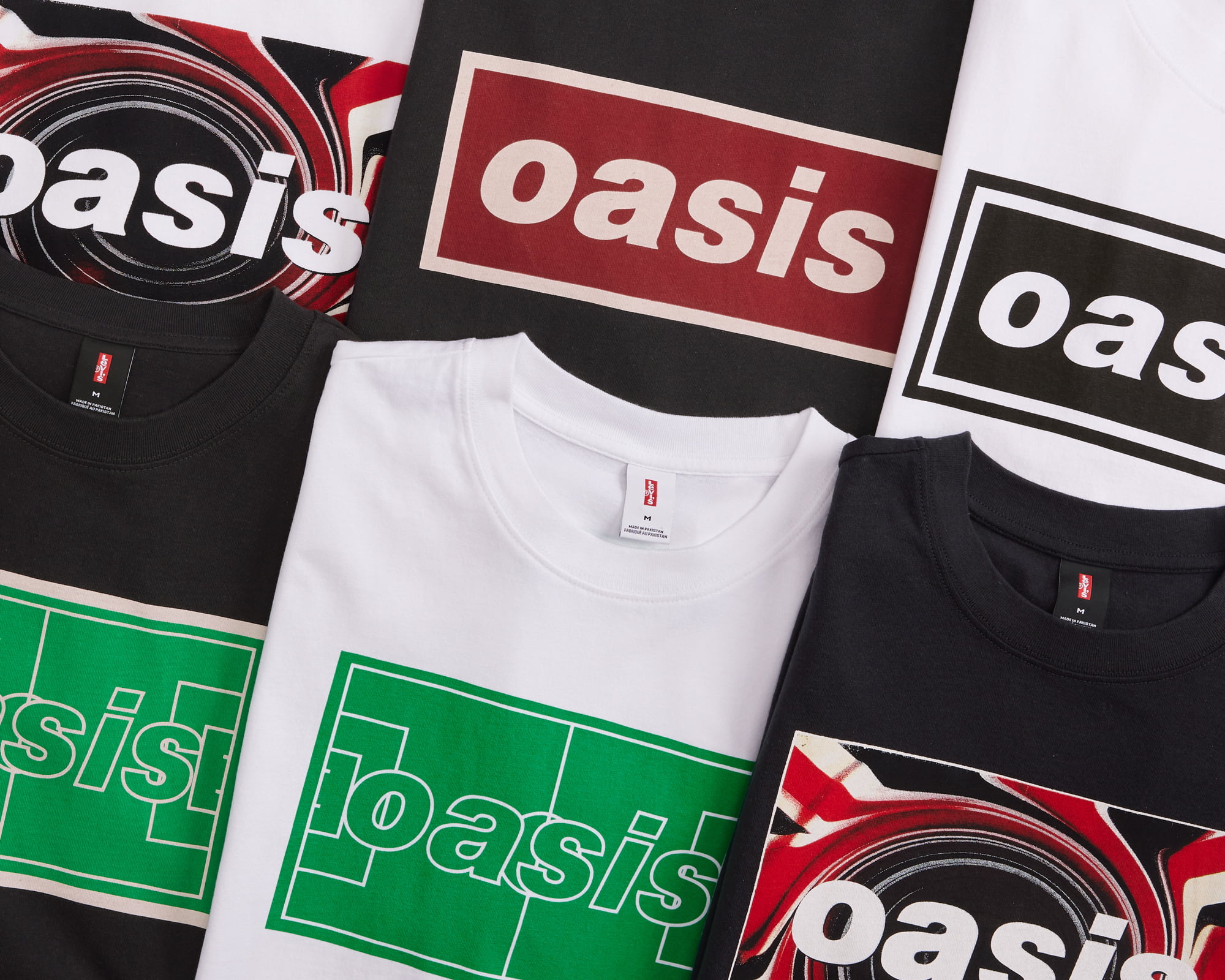 Levi’s® × Oasis のコラボTシャツコレクションが発売