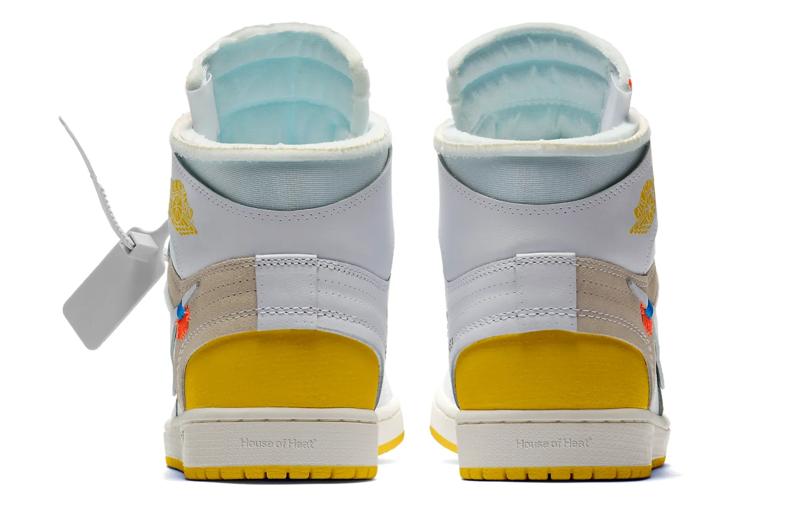 Off-White™ × NIKE AIR JORDAN 1 HIGH OG “Canary Yellow” の詳細画像が公開