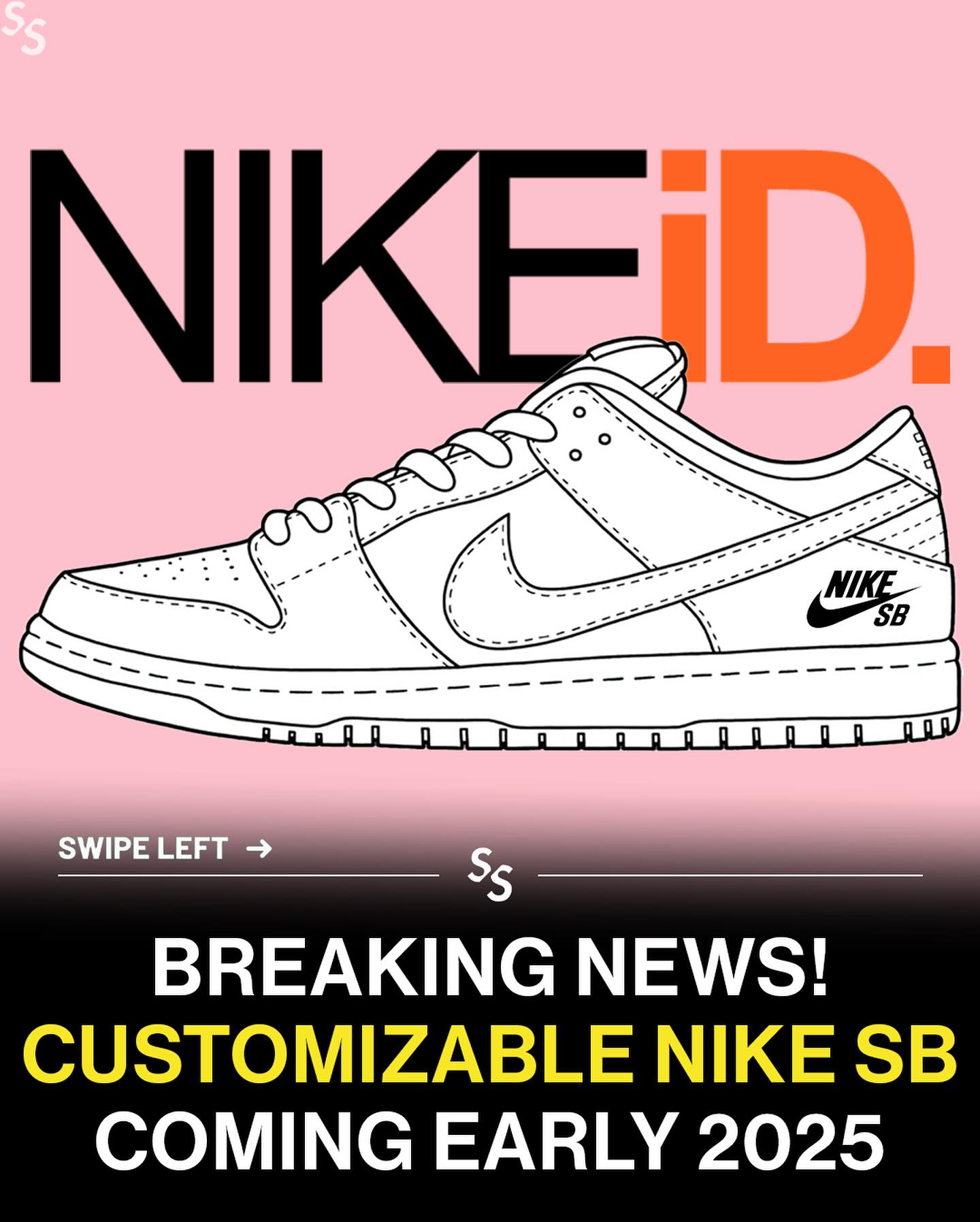 NIKE SB がカスタマイズサービス NIKE BY YOU に仲間入りか