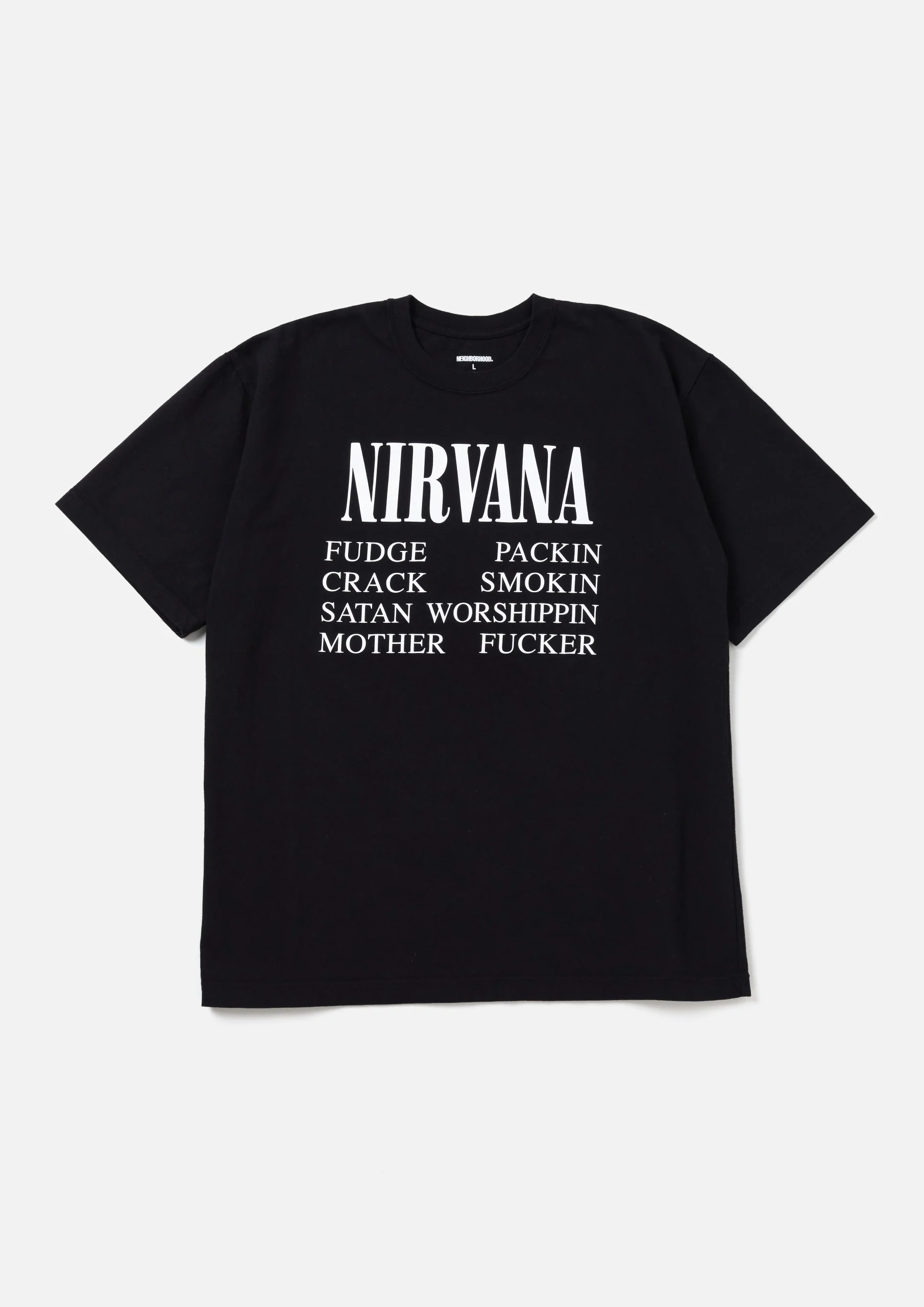 NEIGHBORHOOD × NIRVANA のコラボTシャツが発売