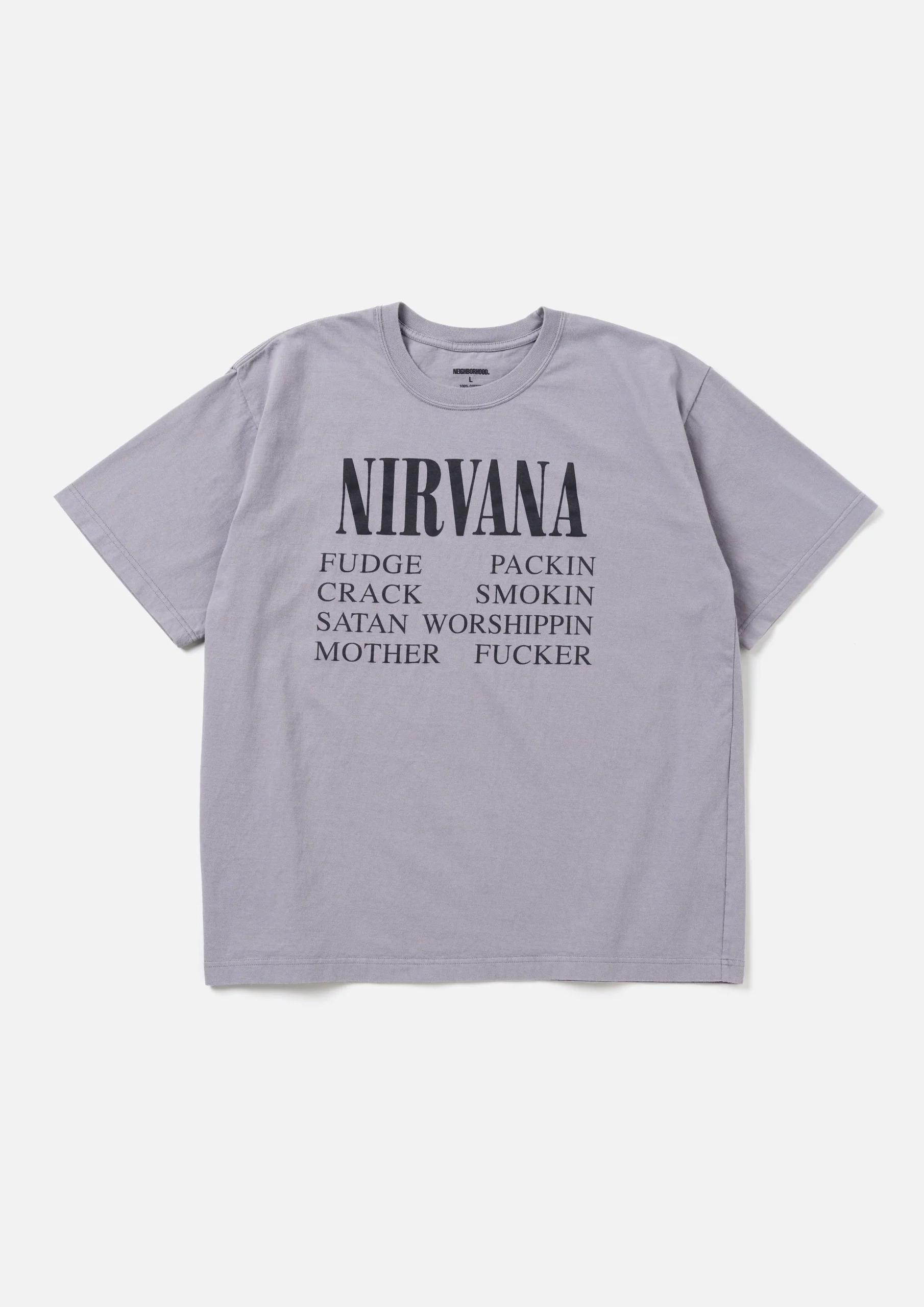 NEIGHBORHOOD × NIRVANA のコラボTシャツが発売