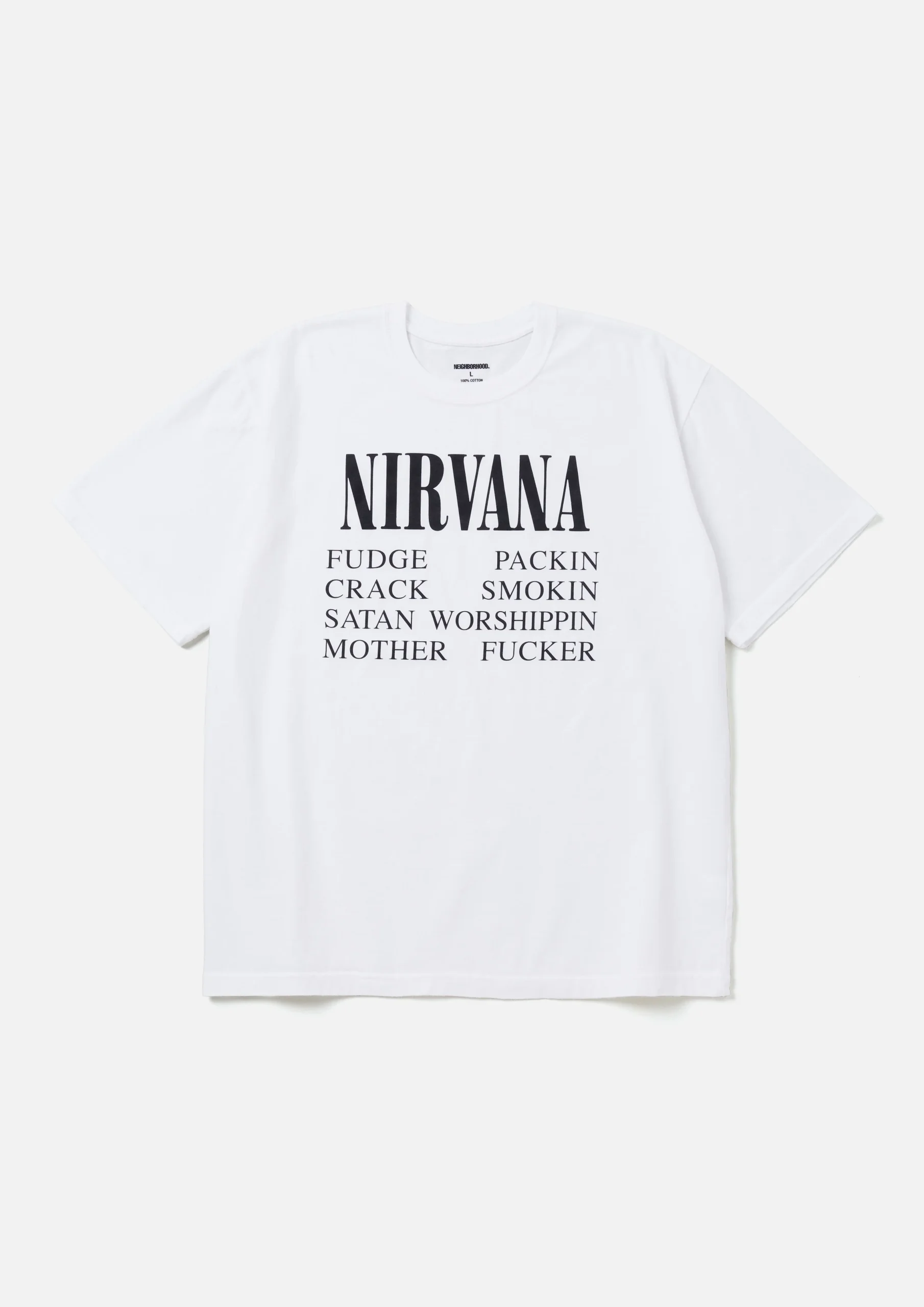 NEIGHBORHOOD × NIRVANA のコラボTシャツが発売