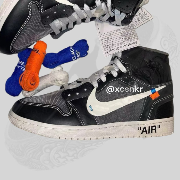 Off-White™ × NIKE AIR JORDAN 1 の未発売サンプルが公開